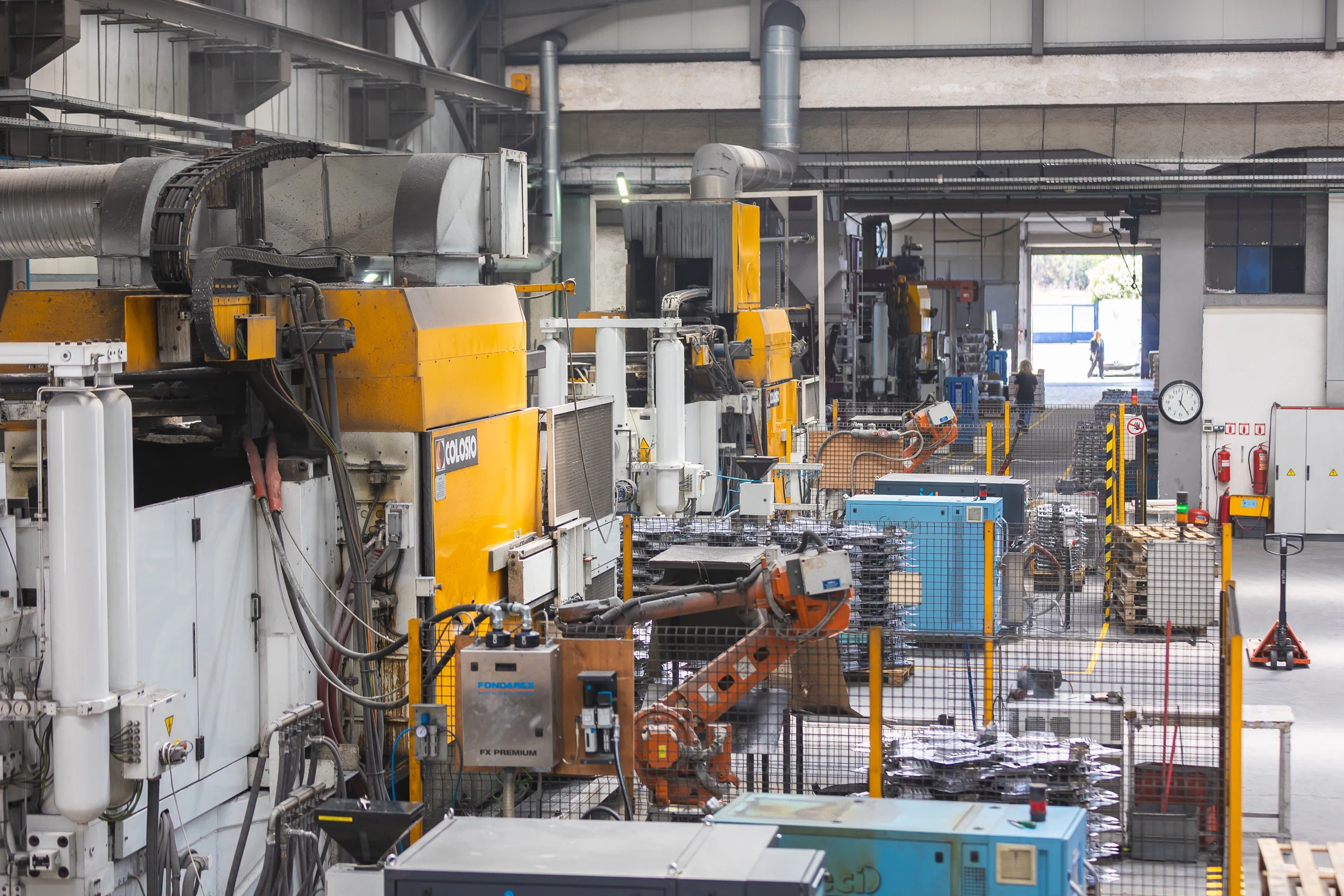 Rivimetal high-pressure die casting production environment